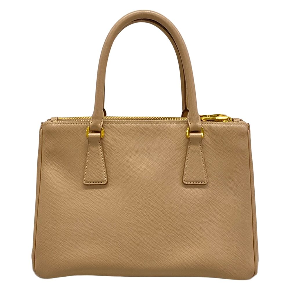 Prada Galleria Handbag Beige Gold - Picture 3 of 15